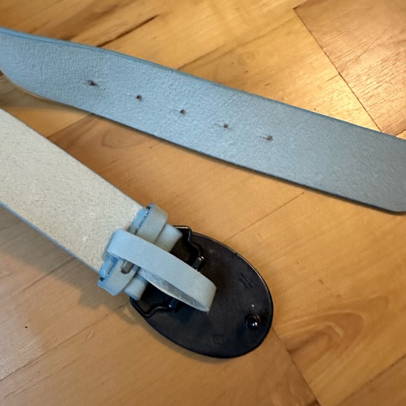 Doncaster Light Turquoise Belt - Picture 3 of 4